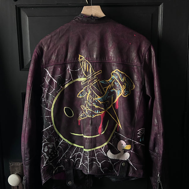 CUSTOM LEATHER PAINTING